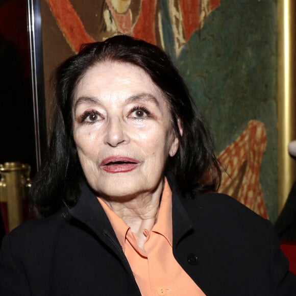 Elle a été mariée quatre fois. 
Exclusif - Anouk Aimée lors de la soirée d'hommage au compositeur Francis Lai au Grand Rex à Paris le 5 novembre 2021. © Cédric Perrin / Bestimage 