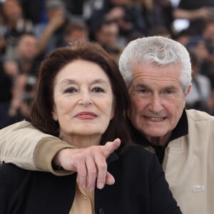 Claude Lelouch, Anouk Aimée au photocall du film Les plus belles années d'une vie lors du 72ème Festival International du film de Cannes. Le 19 mai 2019 © Jacovides-Moreau / Bestimage 