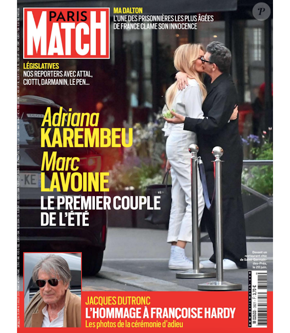 Couverture du magazine Paris Match du juedi 27 juin 2024