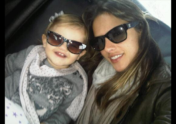 Alessandra Ambrosio et sa fille Anja