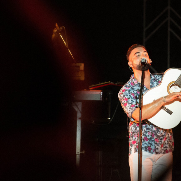 Le chanteur Kendji Girac au festival Ardeche Aluna à Ruoms le 28 juin 2019 - Photo by Delmarty/ANDBZ/ABACAPRESS.COM - musique ; live ; spectacle ; scène ; Kendji Girac ; Ardeche Aluna Festival ; Art Culture Spectacle ; Concert ; Festival ; Live ; Evénement culturel ; Musique ; Europe ; Europe de l'Ouest ; France ; Ardèche 07 ; Auvergne Rhone Alpes ; Rhone Alpes ; Ruoms