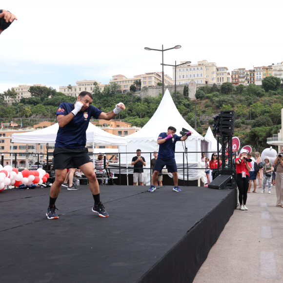 Exclusif -  Le prince Albert II de Monaco au port Hercule pour les festivités dans le cadre du centenaire de l'AS Monaco Omnisports le 22 juin 2024. © Claudia Albuquerque / Bestimage