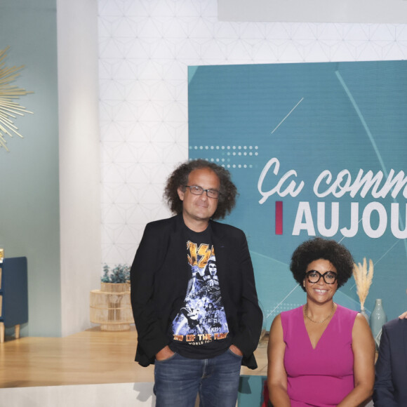Exclusif - Laurent Karila, Amina Yamgnane, Marc Geiger, Faustine Bollaert - - La nouvelle saison de l'émission "ça commence aujourd'hui" sur France 2. Paris le 1er septembre 2023. © Jack Tribeca / Bestimage