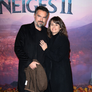 Faustine Bollaert et Maxime Chattam à l'avant-première de "Frozen 2 : La Reine des Neiges 2" à Paris, au cinéma Le Grand Rex, le 13 novembre 2019 à Paris. David Nivière/ABACAPRESS.COM
