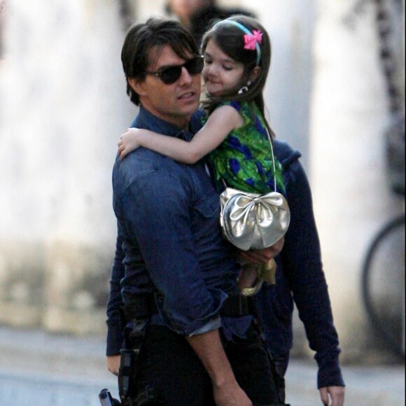 Le comédien est le père d'une fille baptisée Suri Cruise
Suri Cruise et Tom Cruise