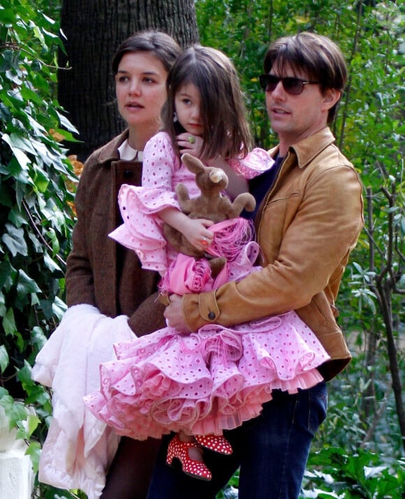 Suri Cruise, Tom Cruise et Katie Holmes