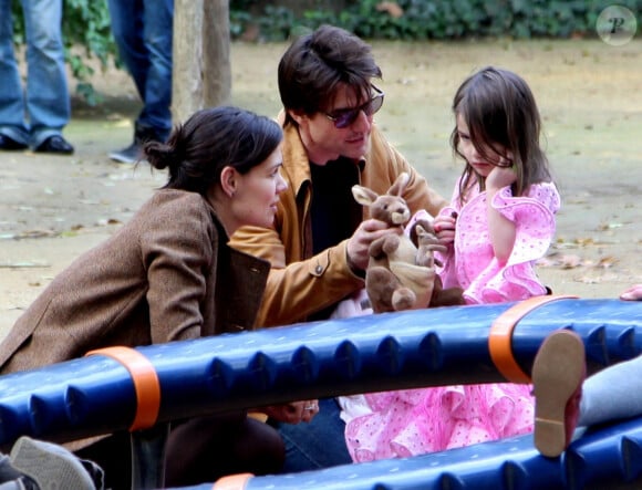 Suri Cruise, Tom Cruise et Katie Holmes