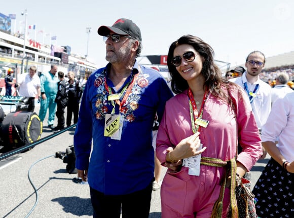 Mère de ses deux derniers enfants, elle est "la femme de sa mort", comme il l'explique dans "marie france"
Jean Reno et sa femme Zofia Borucka - Les célébrités lors du Grand Prix de France de Formule 1 (F1) sur le circuit Paul Ricard au Castellet, le 24 juillet 2022.