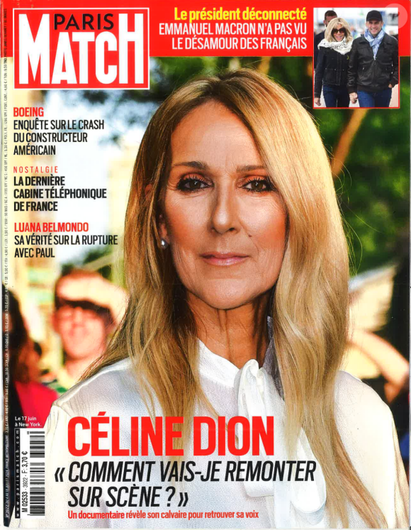 Une de Paris Match du 4 juillet 2024.