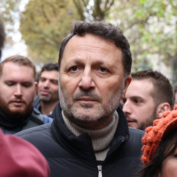 Arthur (Jacques Essebag) - Marche pour la République et contre l'antisémitisme à Paris le 12 novembre 2023. © Denis Guignebourg / Bestimage