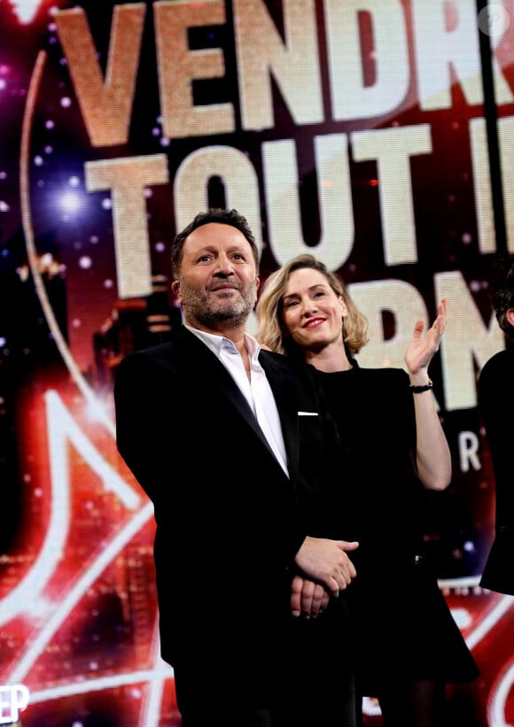 Exclusif - Arthur Essebag, Anne-Sophie Girard - Enregistrement des 10 ans de l'émission "Vendredi tout est permis (VTEP)", présentée par A.Essebag et diffusée le 29 janvier sur TF1 © Jacovides-Moreau / Bestimage