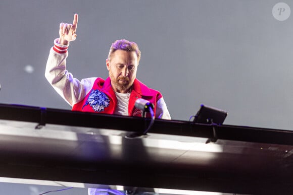 David Guetta au Festival Lollapalooza à Berlin le 9 septembre 2023.