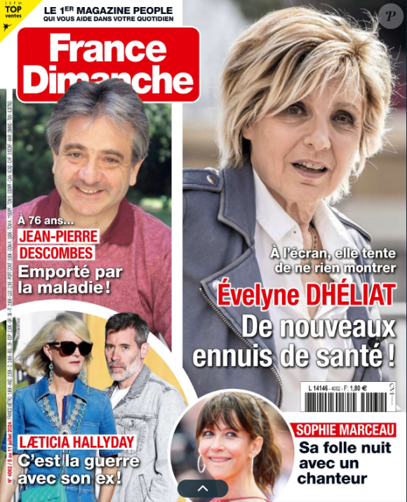 Couverture du magazine France dimanche, paru le 5 juillet 2024