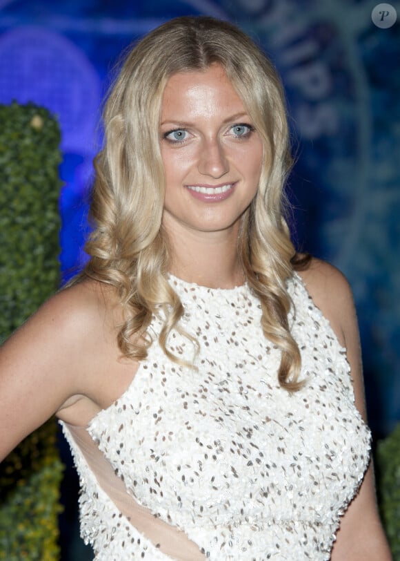 La tenniswoman tchèque a accouché ce dimanche 7 juillet
 
Petra Kvitova - Dîner des Champions de Wimbledon à Londres le 6 juillet 2014.