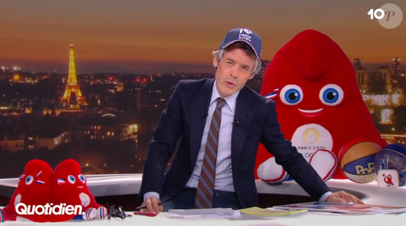 Yann Barthès pour sa dernière de la saison dans "Quotidien"