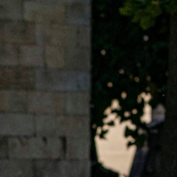 Pascal Praud - Obsèques du journaliste Jean-Pierre Elkabbach au cimetière du Montparnasse dans le 14ème arrondissement de Paris, France, le 6 octobre 2023. © Pierre Perusseau/Bestimage 