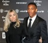 L'ex d'un autre footballeur, Anthony Martial
Anthony Martial et sa compagne Mélanie Da Cruz lors du dîner de gala "United For Unicef" à Manchester, le 15 novembre 2017.