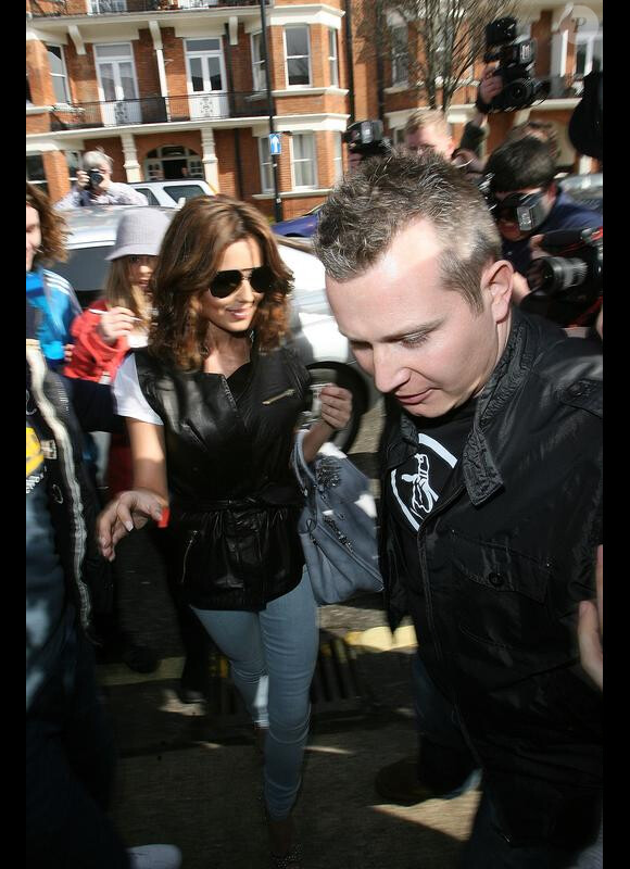 Cheryl Cole à Londres, le 23 mars 2010