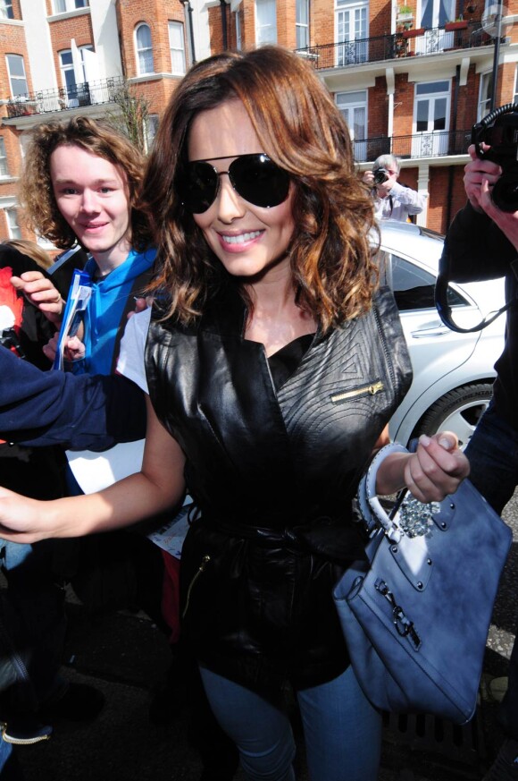Cheryl Cole à Londres, le 23 mars 2010
