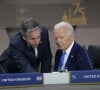 Joe Biden, jeudi 11 juillet, lors d'une longue conférence de presse organisée à la fin du sommet de l'Otan.