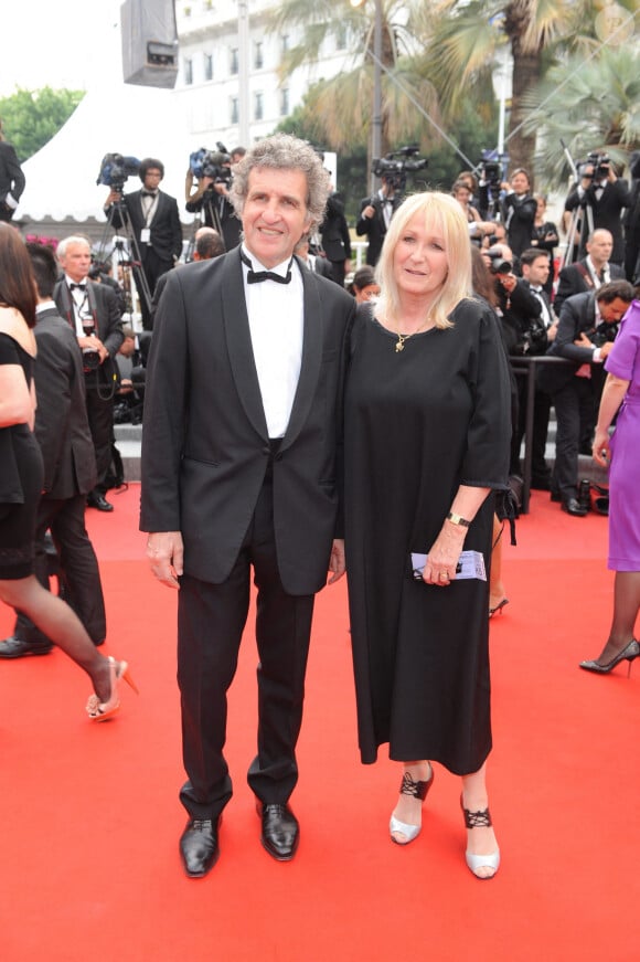 Gérard Leclerc et Julie arrivent à la projection du film Hors La Loi lors du 63ème Festival de Cannes à Cannes, le 21 mai 2010. Ammar Abd Rabbo/ABACAPRESS.COM