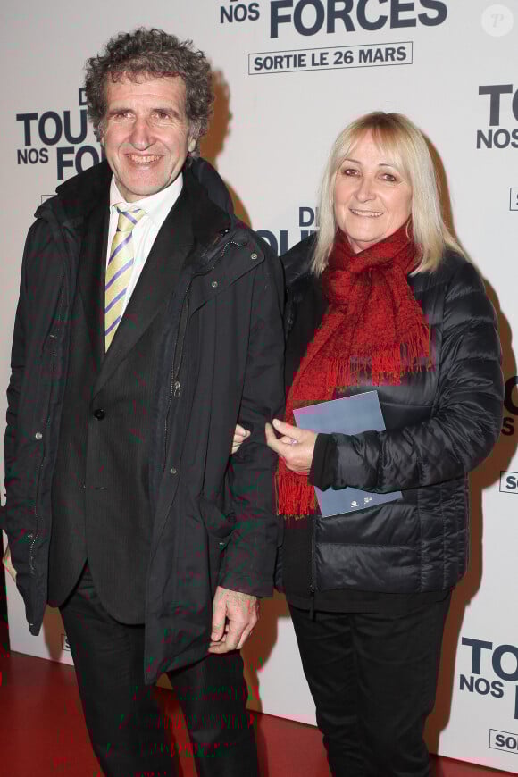 Gérard Leclerc assiste à la première de "De Toutes Nos Forces" au Gaumont Opéra Capucines à Paris, le 17 mars 2014. Audrey Poree/ABACAPRESS.COM