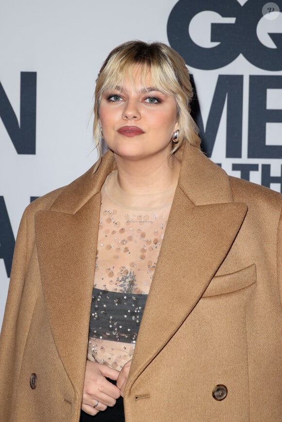 Louane Emera assiste au photocall des GQ Men of the Year Awards 2023 au Shangri La, le 30 novembre 2023 à Paris. Nasser Berzane/ABACAPRESS.COM
