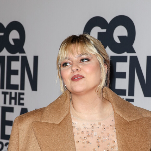 Louane Emera assiste au photocall des GQ Men of the Year Awards 2023 au Shangri La, le 30 novembre 2023 à Paris. Nasser Berzane/ABACAPRESS.COM
