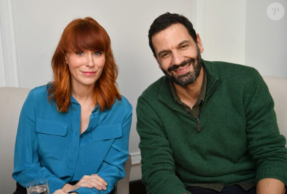 Exclusif - Audrey Fleurot et Mehdi Nebbou ( HPI ) - 24ème édition "Unifrance Rendez-vous in Paris", Press Junket à Paris le 15 janvier 2022. © Veeren/Bestimage