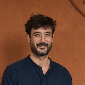 Jérémy Frérot - Les célébrités au village lors des Internationaux de France de tennis de Roland Garros 2024 à Paris. Le 5 juin 2024. © Jacovides-Moreau/Bestimage