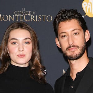 Exclusif - Anamaria Vartolomei et Pierre Niney lors de l'avant-première du film "Le Comte de Monte-Cristo" au Grand Rex à Paris le 20 juin 2024. © Coadic Guirec / Olivier Borde / Bestimage 