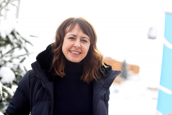 Valérie Bonneton - Photocall du film "Tombés du camion" lors du 27ème Festival International du Film de Comédie de l'Alpe d'Huez, le 19 janvier 2024. © Dominique Jacovides / Bestimage