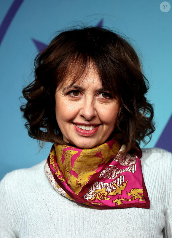 Valérie Bonneton pour le film "Juste ciel" - Photocall lors de la 26ème édition du festival international du film de comédie de l'Alpe d'Huez le 18 janvier 2023. © Dominique Jacovides / Bestimage 