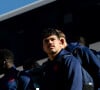 Les deux rugbymen de 21 ans clament leur innocence, et affirment avoir eu avec cette dernière une relation consentie.
Hugo Auradou arrive au stade avant le test-match international entre l'Argentine et la France au stade Malvinas Argentinas, à Mendoza. Icon Sport/ABACAPRESS.COM