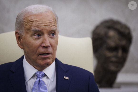 Joe Biden vient d'annoncer le retrait de sa candidature à la Maison Blanche
Joe Biden le 10 juillet 2024