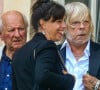 Le chanteur Renaud (Renaud Séchan) et sa compagne Cerise (de son vrai prénom Christine) - Mariage d'Hugues Aufray et de Murielle Mégevand à la mairie de Marly-Le Roy, France, le 2 septembre 2023.