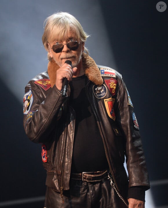 Le chanteur Renaud (Renaud Séchan) (Prix spécial de la Sacem) - Grand Prix Sacem 2018 à la salle Pleyel à Paris présenté par V. Dedienne, le 10 décembre 2018. © Veeren/Bestimage 