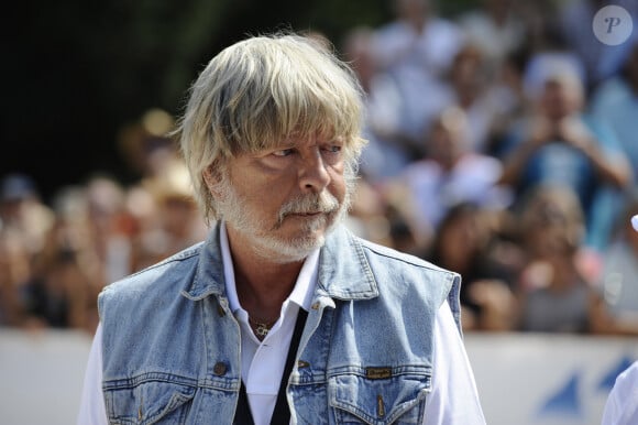 Le chanteur Renaud - Tournoi de pétanque Grand Prix des Personnalités d 'Isle sur la Sorgue dans le Vaucluse (84) le 24 juin 2017 © Eric Etten / Bestimage