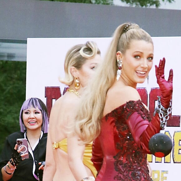 Blake Lively, Gigi Hadid à la première de "Deadpool & Wolverine" au Lincoln Center à New York.