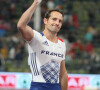 "Le Village, c'est 'l'Île de la tentation'", blague Renaud Lavillenie

Renaud Lavillenie - Championnats d'Europe d'athlétisme 2022 à Munich, Allemagne le 21 août 2022. © Laurent Lairys / Panoramic / Bestimage