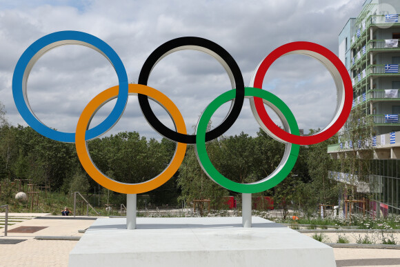 Le village olympique, à Saint-Denis, France (Credit Image: © Mickael Chavet/ZUMA Press Wire)