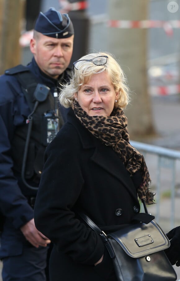 Nadine Morano - Marche républicaine pour Charlie Hebdo à Paris, suite aux attentats terroristes survenus à Paris les 7, 8 et 9 janvier. Paris, le 11 janvier 2015 