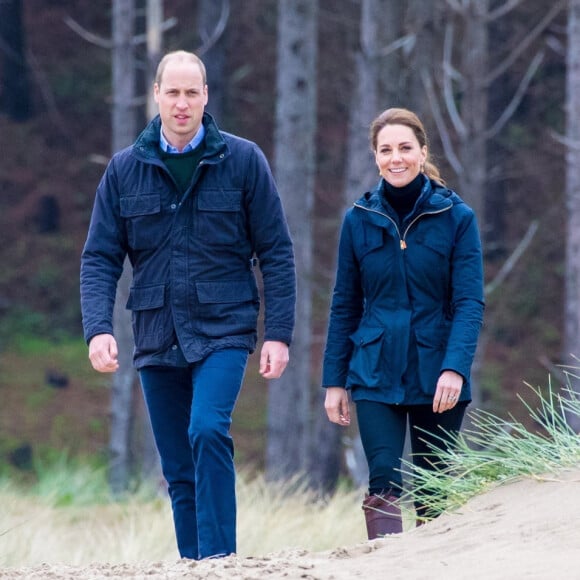 Kate Middleton et le prince William à Londres.