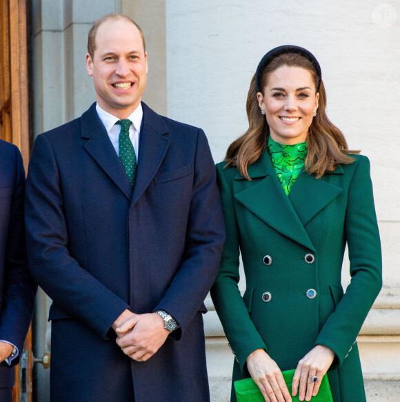 Kate Middleton et le prince William à Londres.