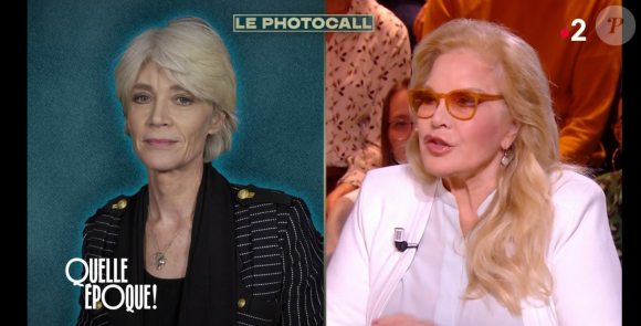 Sylvie Vartan son amie de toujours n'a pas manqué de lui rendre hommage. 
Sylvie Vartan parle de son amitié avec Françoise Hardy sur le plateau de "Quelle époque !" sur France 2 le 2 mars 2024.