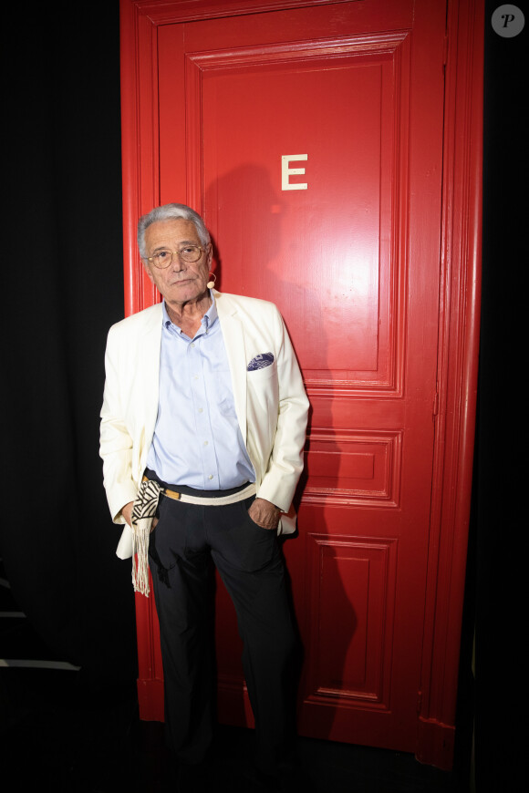 Exclusif - Jean-Marie Périer au théâtre du Rond Point pour une représentation de son spectacle "Flashback" à Paris le 28 janvier 2019. © Frédéric Maligne / Bestimage 