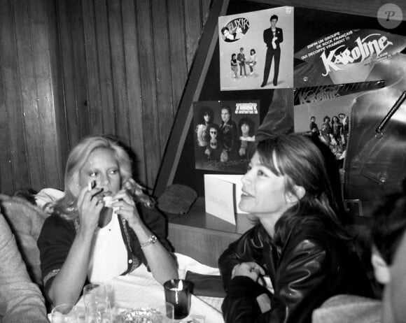 Puis ce jeudi 25 juillet, la mère de David Hallyday a tenu, une nouvelle fois, à dire quelques mots au sujet de cette amie. 
Archives - Sylvie Vartan et Francoise Hardy - Anniversaire de la creation du Golf Drouot. Le 14 novembre 1980