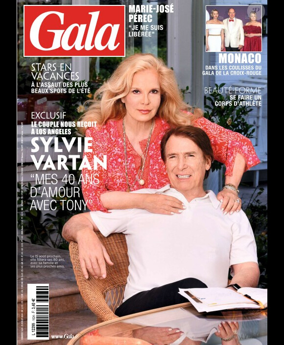 Sylvie Vartan fait la une du magazine Gala