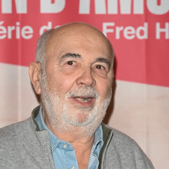 Gérard Jugnot - Avant-première du film "Besoin d'amour" au cinéma Max Linder à Paris le 4 avril 2023. © Coadic Guirec/Bestimage 