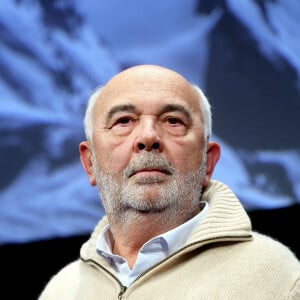 Gérard Jugnot lors de la cérémonie d'ouverture du 26ème festival international du film de comédie de l'Alpe d'Huez le 16 janvier 2023. © Dominique Jacovides / Bestimage  Opening ceremony of the 26th Alpe d'Huez International Comedy Film Festival on 16 January 2023 